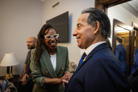 Congresswoman Simon (CA-12) with Congressman Raskin (MD-08)